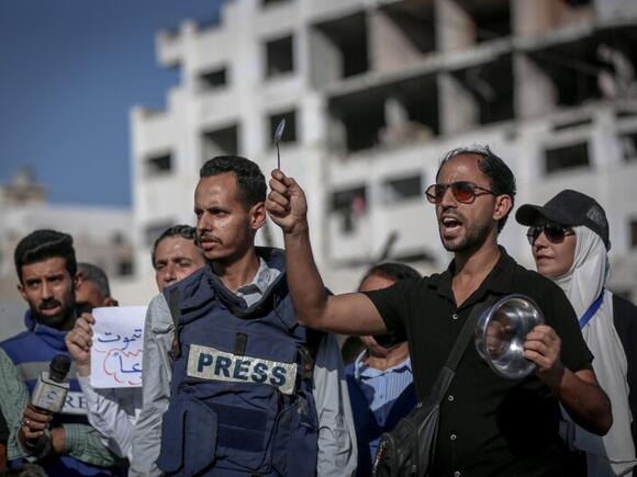 Gaza Journalists Face Starvation, AFP Seeks Evacuation